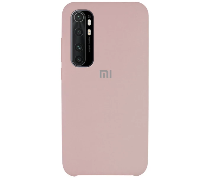 Фото - чехол для смартфона Чехол Silicone Cover (AAA) для Xiaomi Mi Note 10 Lite Розовый / Pink Sand (136468)