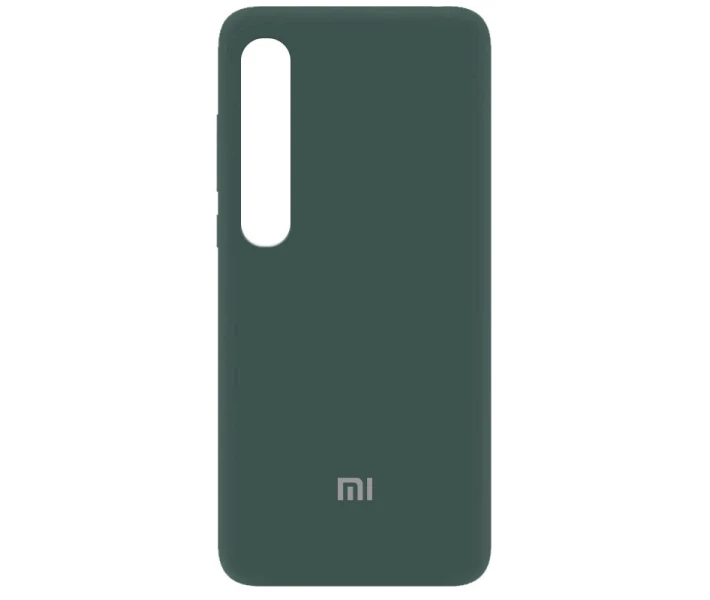 Фото - чехол для смартфона Чехол Silicone Cover My Color Full Protective (A) для Xiaomi Mi 10 / Mi 10 Pro Зеленый / Pine green (160210)