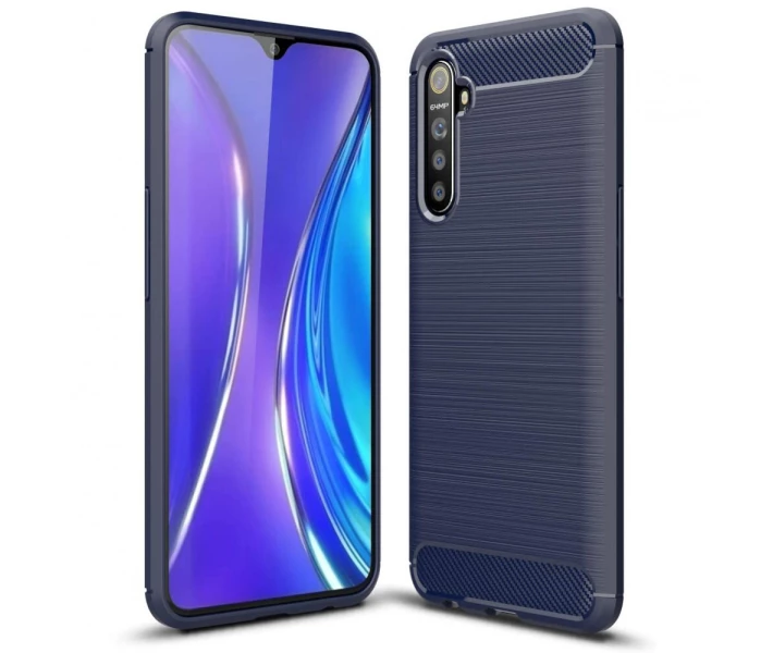 Фото - чехол для смартфона TPU чехол Slim Series для Realme 6 Синий (127364)