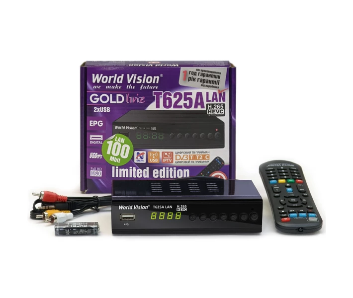 Фото - ТВ-тюнер World Vision T625A LAN