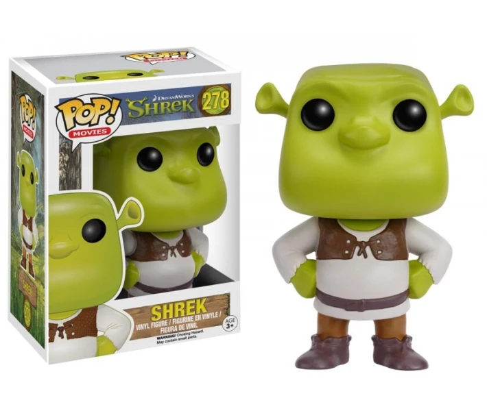 Фото -  Funko Pop Шрек Виниловая фигура # 278 Винил 15 см