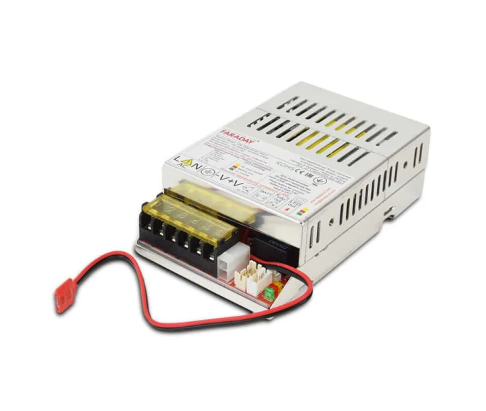Фото - источник бесперебойного питания Блок бесперебойного питания Faraday Electronics 55W UPS ASCH ALU под аккумулятор 9-12Аh в алюминиевом корпусе