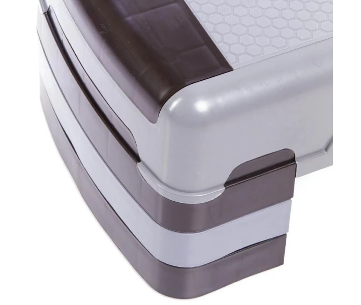 Фото - степ-платформу Степ-платформа FI-1579 (пластик, р-р 90Lx32Wx15-27H, черный)