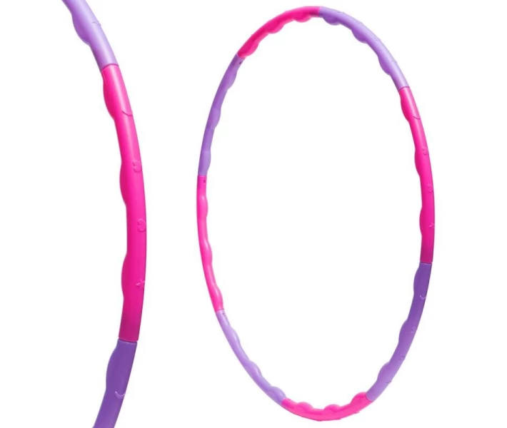 Фото - обруч хулахуп Обруч складной Хула Хуп Hula Hoop BARBIE FI-5948 (пластик, 8 секций, d-73см)