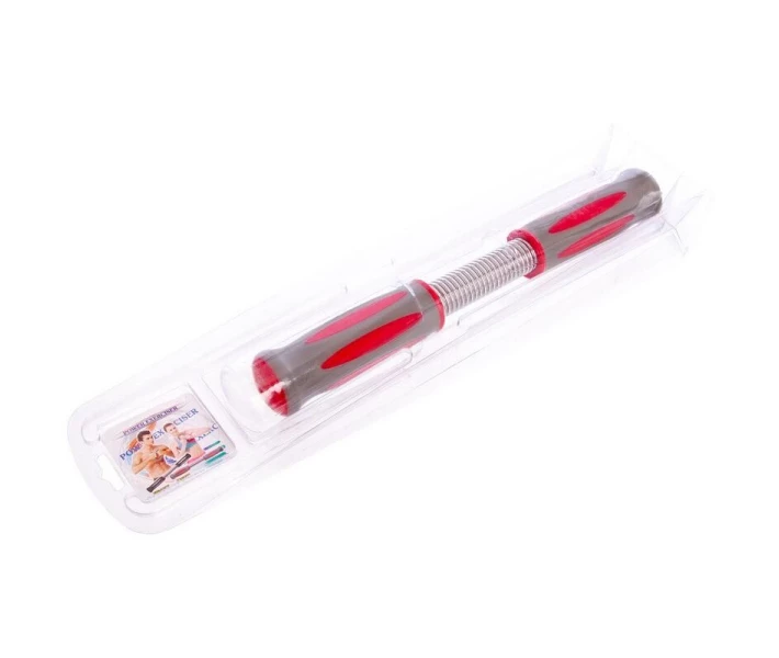 Фото - эспандер Эспандер силовой прут Power Exerciser PS 510(B) (металл, ручка пластик, резина, l-35,5см,d-3,8мм, серый-красный)