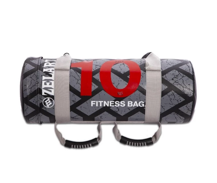 Фото - мешков для кроссфита Мешок для кроссфита и фитнеса FI-0899-10 Power Bag (PVC, нейлон, вес 10кг, черный-красный)
