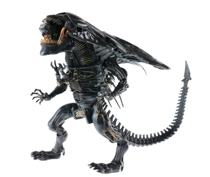 Фото -  Фигурка Aliens Alien Queen, гибридная металлическая фигура фигурка Чужих - Королева пришельцев 18 см