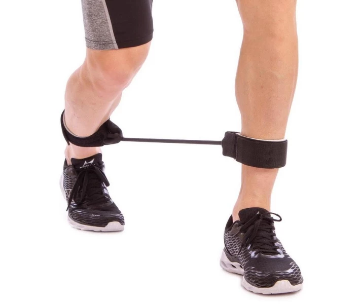 Фото - эспандер Латеральный амортизатор для ног SP-Planeta Ankle Speed Bands T230 (латекс, полиэстер,синтетический войлок, размер жгута-250х10х4мм)