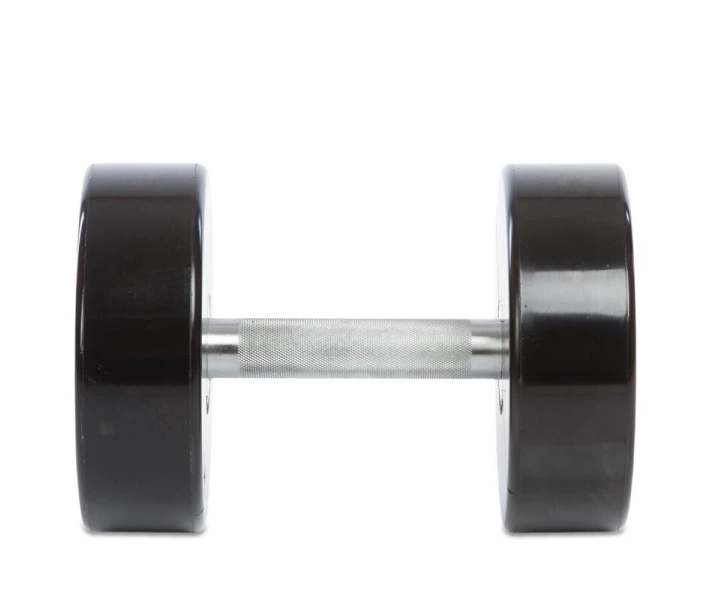 Фото - гантели Гантель цельная профессиональная Life Fitness (1шт) SC-80081-22 22кг (полиуретановое покрытие, вес 22кг)