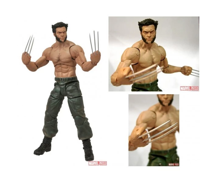 Фото -  Marvel Select Росомаха Marvel X-MEN коллекционные принадлежности 15 см ПВХ