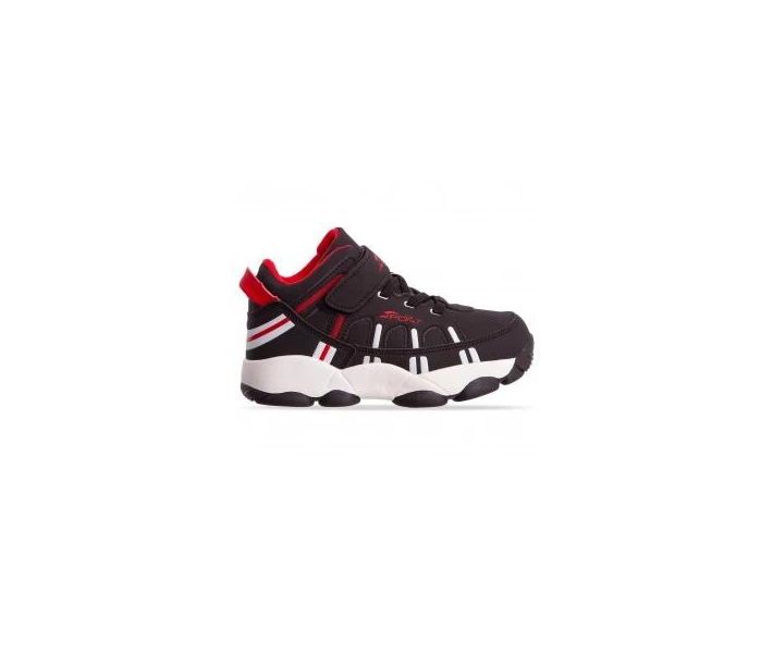 Фото - мужской кроссовок Кроссовки высокие детские Sport 1807-2 размер 31-36 BLACK/RED черный-красный