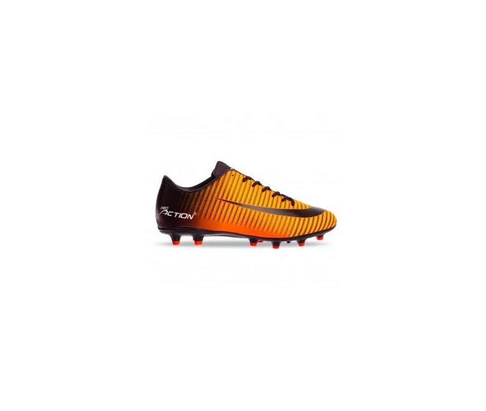 Фото - бутс Бутсы футбольная обувь Pro Action VL17778-TPU-40-45-BKO BLACK/ORANGE размер 40-45 (верх-TPU, подошва-RB, черный-оранжевый)