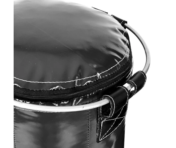 Фото - боксерскую грушу и мешок Мешок боксерский Силуэт Кожа h-120см BOXER 1023-01 (наполнитель-ветошь х-б, черный)