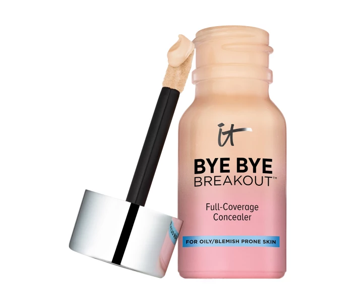 Фото - корректор, консилер для лица Жидкий консилер IT Cosmetics Bye Bye Breakout Full Coverage Correcteur Couvrance Fair