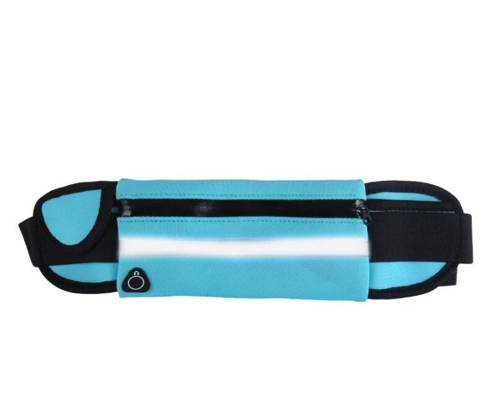 Фото - сумку спортивную и чехол Сумка для бега на пояс RunBag с карманом на бутылку Blue (HbP0506205)