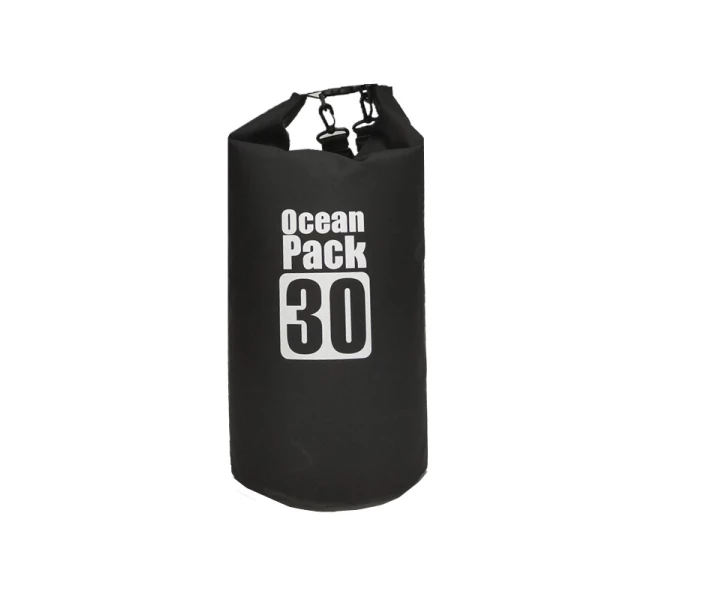 Фото -  Водонепроницаемая рюкзак сумка гермомешок с шлейкой на плечо Ocean Pack 30 л Black (HbP8215301)