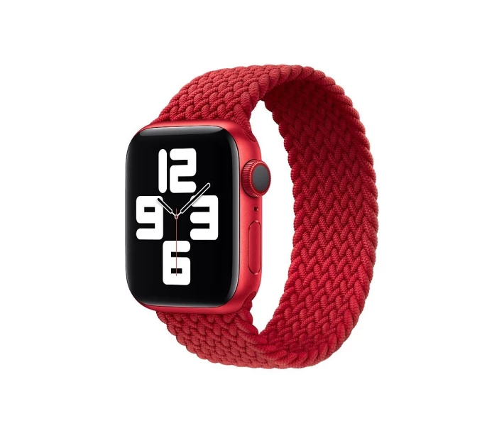 Фото - аксессуар к смарт-чсасам Ремешок COTEetCI W59 Braided Loop for Apple Watch 42/44mm Red (WH5303-RD-150)