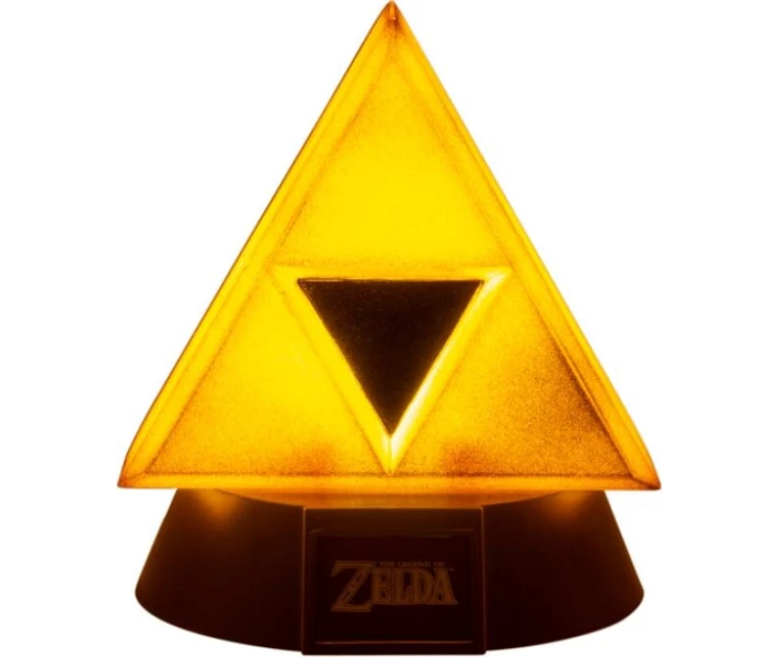 Фото - подарок для геймеров Ночник Paladone Gold Triforce Icon Light V2 BDP (PP5153NNV2)