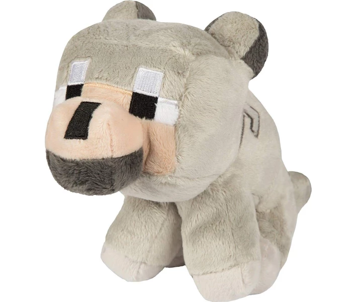 Фото - подарок для геймеров Плюшевая игрушка Jinx Minecraft 8" Baby Wolf Plush (JINX-6362)