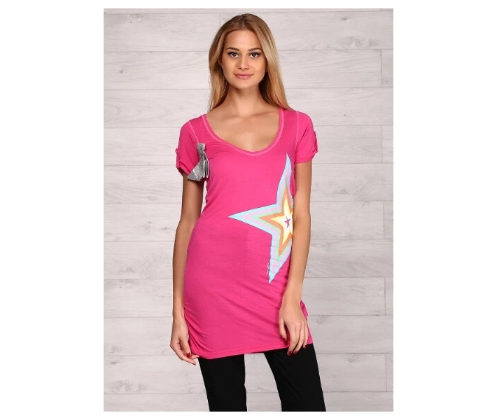 Фото - женскую тунику Туника L53599YAYA PEPE JEANS, L53599YAYA, Розовый, S