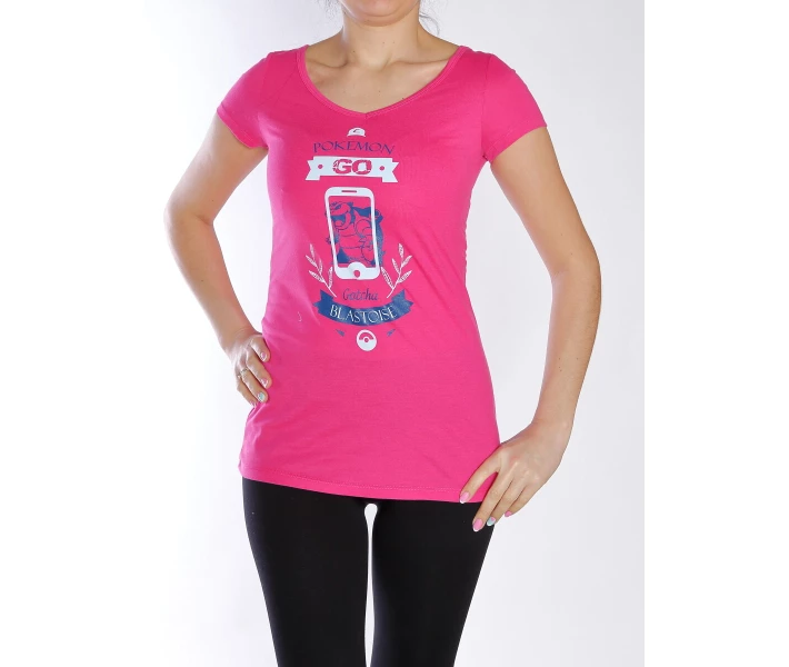 Фото - женскую футболку Футболка к.р. POKASS032648 assign, POKASS032648, Рожевий, L