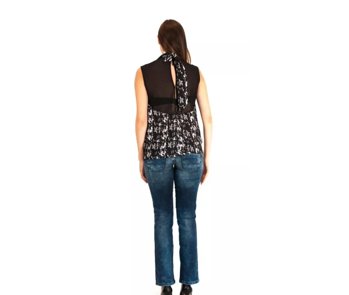 Фото - блузку Платье PL301253BERTA PEPE JEANS, PL301253BERTA, Черно-белый, M