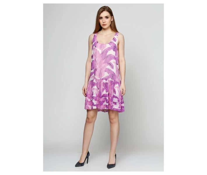 Фото - повседневное платье Платье JG007431 Juicy Couture, JG007431, Фиолетово-белый, 4