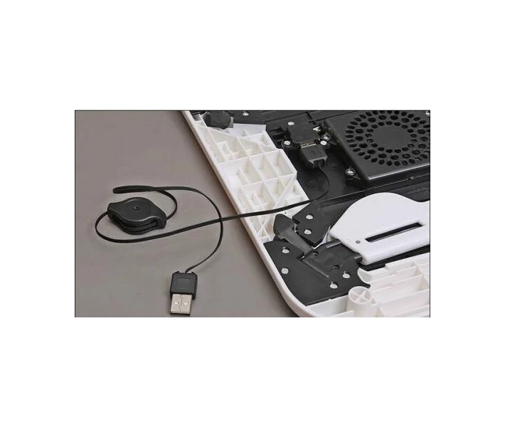Фото - стол и подставку для ноутбука Подставка столик для ноутбука E-Table с двумя USB кулерами