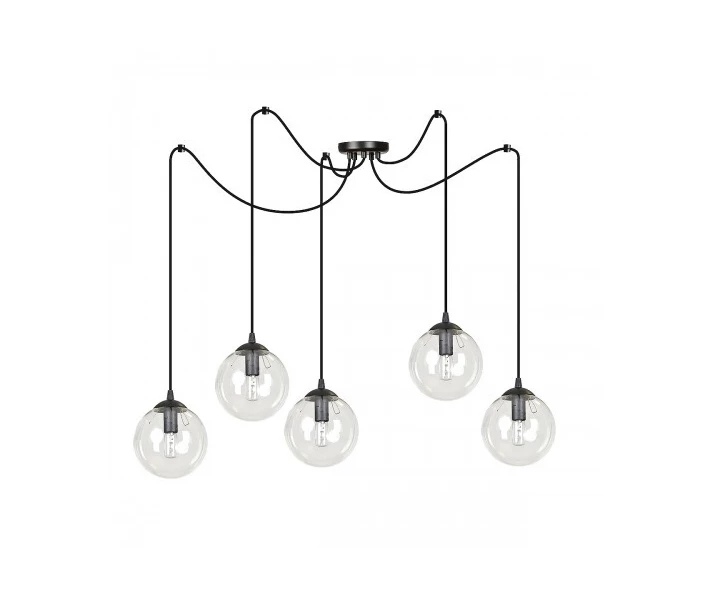 Фото - люстру Подвесной светильник Brendy 5 Black MIX (PL-0001941 M/BL MIX)