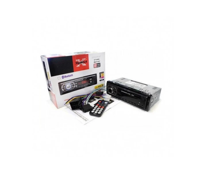Фото - автомагнитолу Автомагнитола MP3 640U UKC ISO USB AUX магнитола