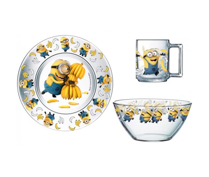 Фото - посуду для детей Набор детский DISNEY Миньоны 3 предмета 18с2055-3 ДЗ