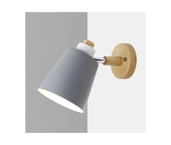 Фото - бра Настенный светильник Nordic Macaroon Grey (WL-0001821 W/GREY)
