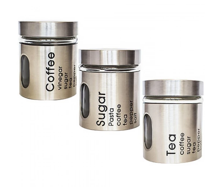 Фото - емкость для сыпучих продуктов Банка для сыпучих продуктов 320 мл Coffee S&T 7028-02