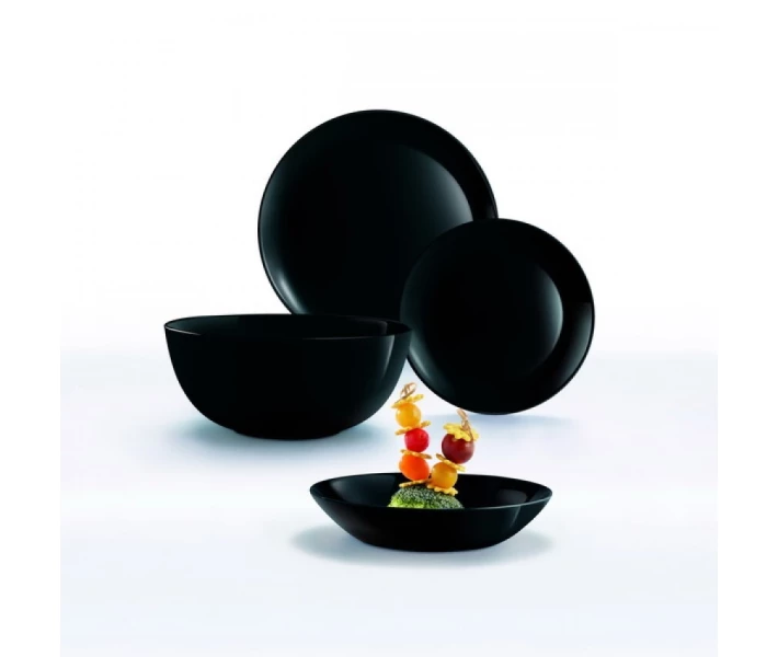 Фото - тарелку и салатник Салатник Luminarc Diwali Black 18 см 0864P LUM