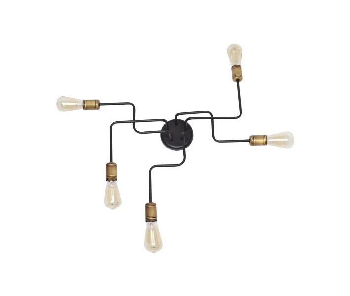 Фото - люстру Люстра Dengo 5 (PL-0001898 M/BLACK)