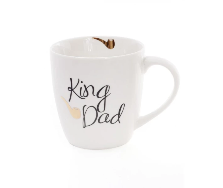 Фото - чашку и кружку Кружка фарфоровая King Dad 520 мл BonaDi 577-524