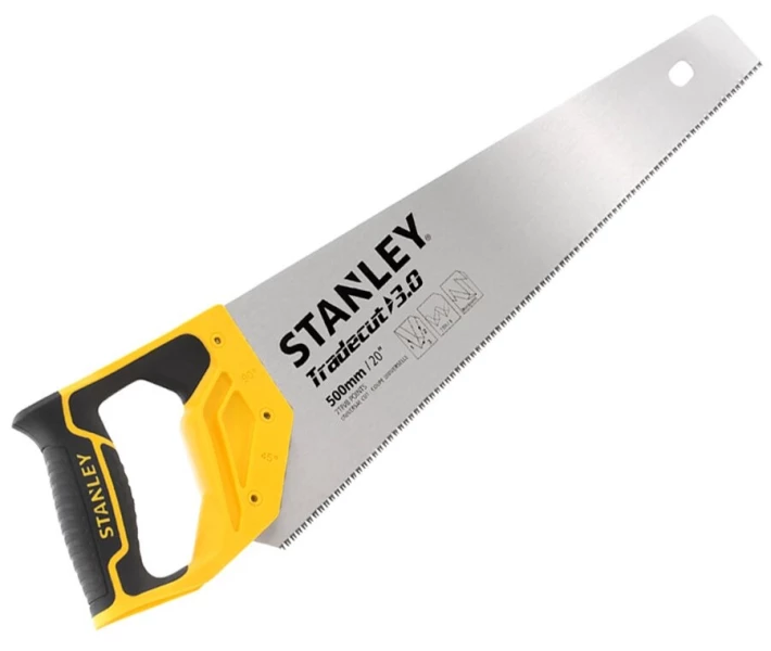 Фото - ножовку по дереву Ножовка по дереву Stanley Tradecut, длина 500 мм, 7TPI (STHT20350-1)