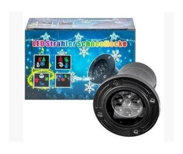 Фото - гирлянду Лазерный проектор LED Strahler Schneeflocke WL-602