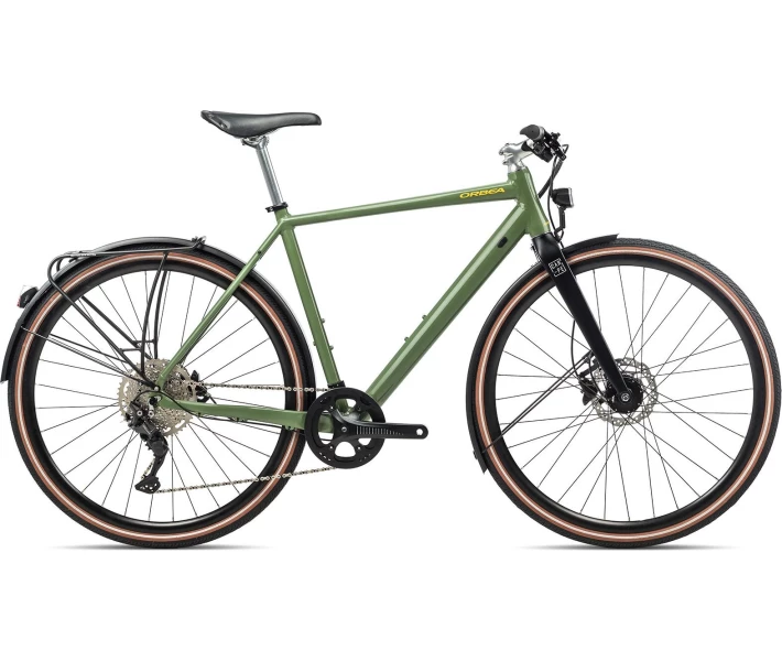 Фото - велосипед и аксессуар Велосипед Orbea Carpe 10 M 2021 Urban Green (Gloss)- Black (Matte) (L40353SA)