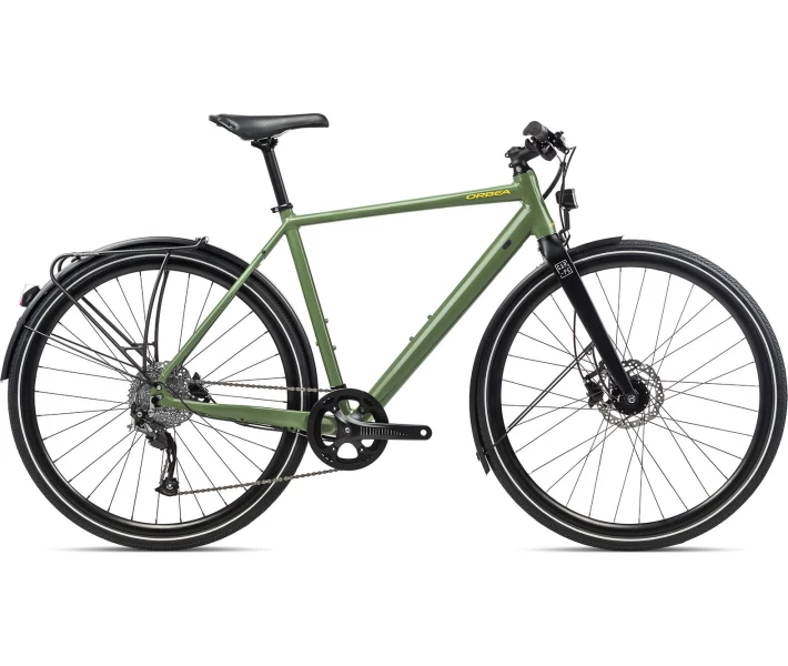 Фото - велосипед и аксессуар Велосипед Orbea Carpe 15 XS 2021 Urban Green (Gloss)- Black (Matte) (L40243SA)