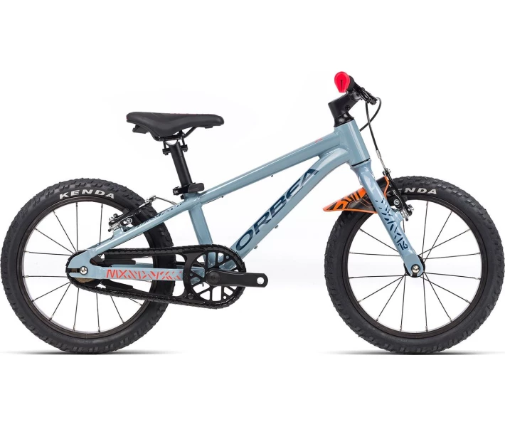Фото - велосипед и аксессуар Велосипед Orbea MX 16 2021 Blue Grey - Bright Red (Gloss) (L00216I3)