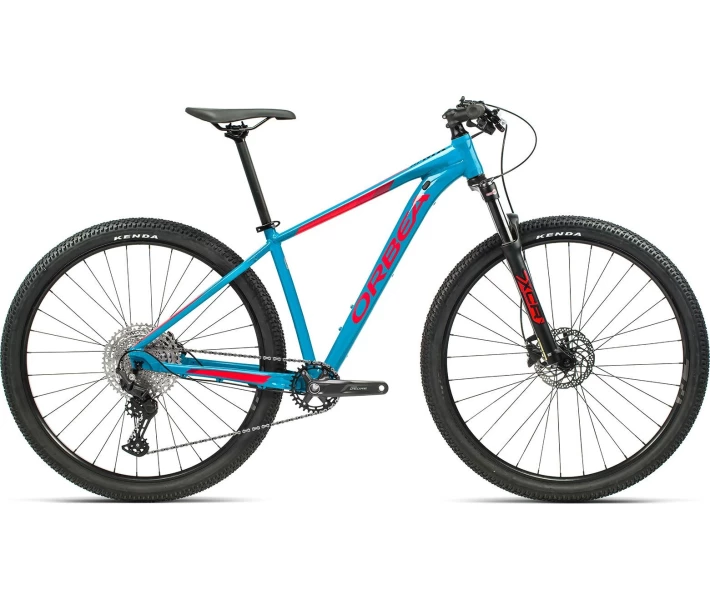 Фото - велосипед и аксессуар Велосипед Orbea MX20 29 M 2021 Blue Bondi- Bright Red (Gloss) (L20817NP)