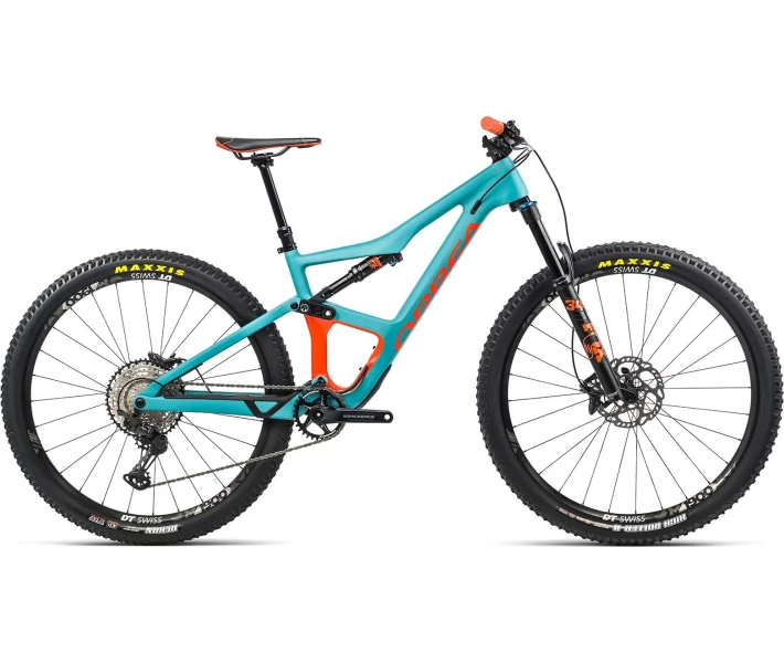 Фото - велосипед и аксессуар Велосипед Orbea Occam M30 M 2021 Blue (Matte) / Orange (Gloss) (L26217NG)