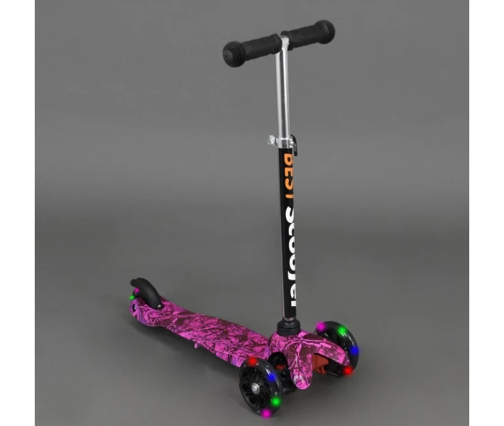 Фото - самоката Самокат детский Scooter Mini Style Forest Pink 