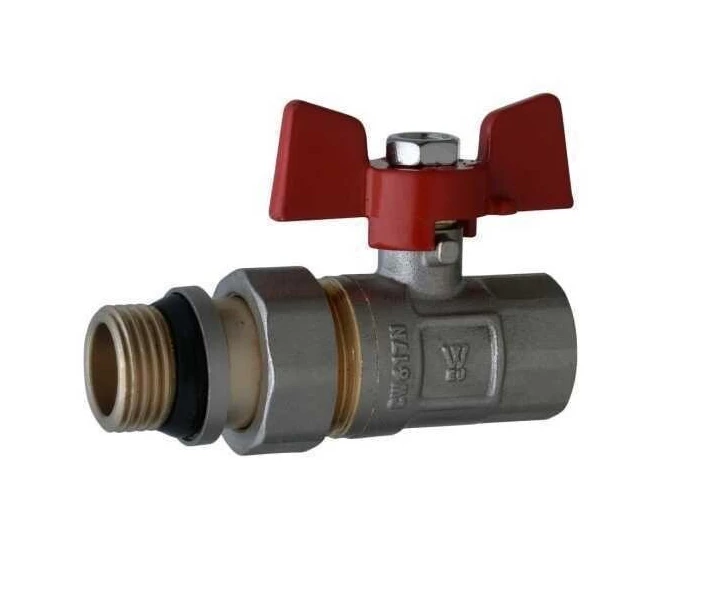 Фото - шаровой кран и вентиль Кран шаровый прямой с американкой WATERVALVE Q003 3/4 Professional (000010227)