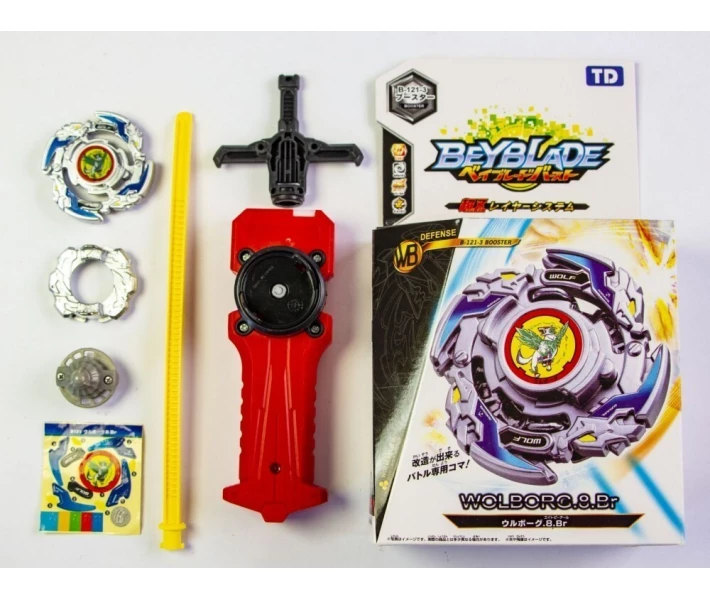 Фото - настольную игру Игра Beyblade (бейблейд) Wolborg 8 Bearing B-121-3