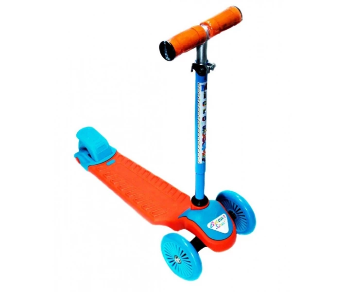 Фото - самоката Самокат детский Scooter Bavar Micro 3 колеса Оранжевый