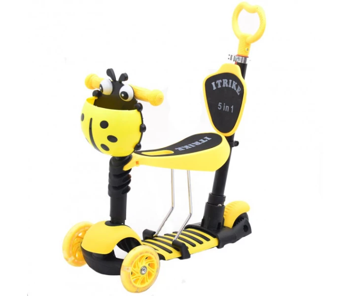 Фото - самоката Самокат детский Scooter iTrike 5 in 1 Салатовый