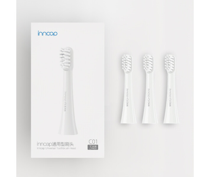 Фото - зубную щетку Насадки для зубной щетки Xiaomi Inncap Electric Toothbrush PT01 (С01) 3 шт.