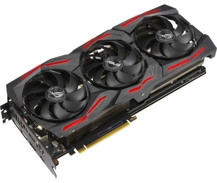 Фото - видеокарту Видеокарта GF RTX 2060 Super 8GB GDDR6 ROG Strix Evo Gaming OC Asus (ROG-STRIX-RTX2060S-O8G-EVO-GAMING)